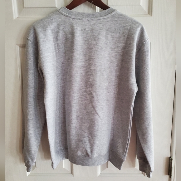 NWOT Disney Lilo & Stitch Christmas Women's Sweater Gray Cute Funny Gray size S - Picture 4 of 6